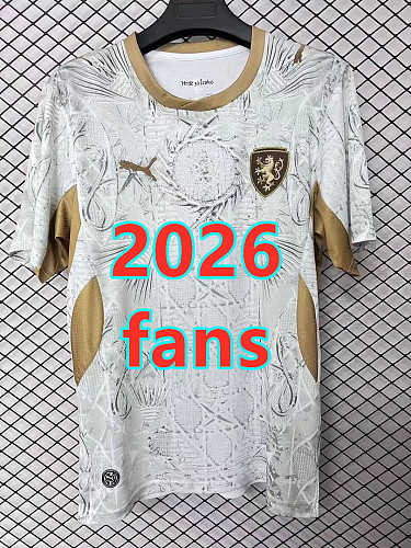 Czech Away Fans Version Jersey S-4XL