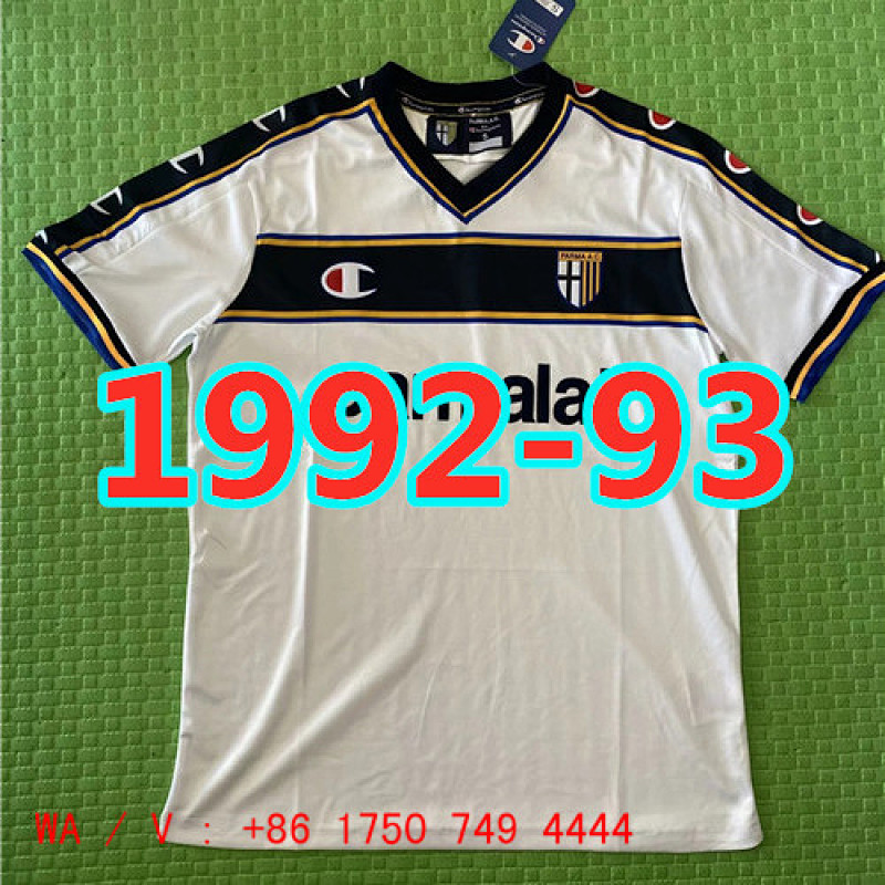 Parma Calcio Retro TopThai Quality Home Jersey S-2XL