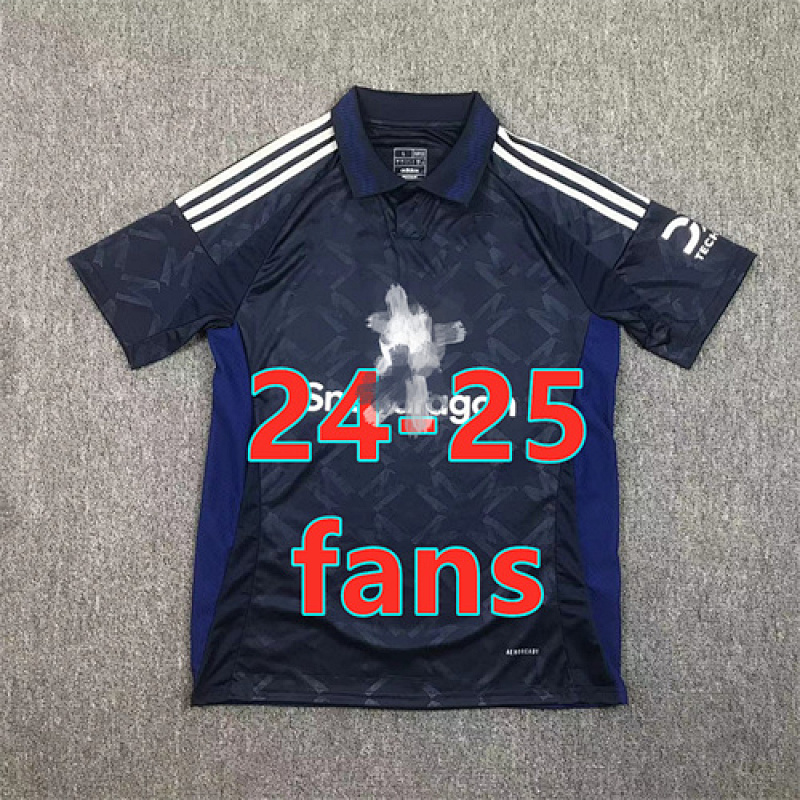 24-25 Manchester United Away Fans Version Jersey S-4XL