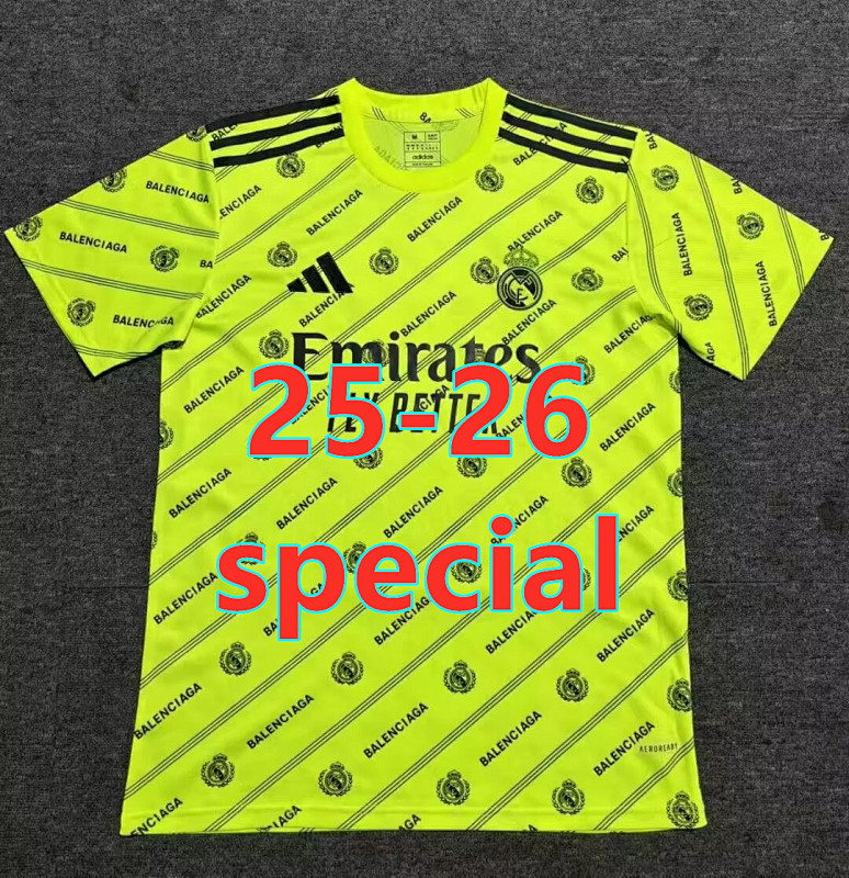 25-26 Real Madrid Special Fans Jersey S-2XL