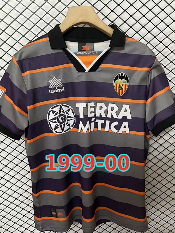Valencia Away Retro Jersey S-2XL