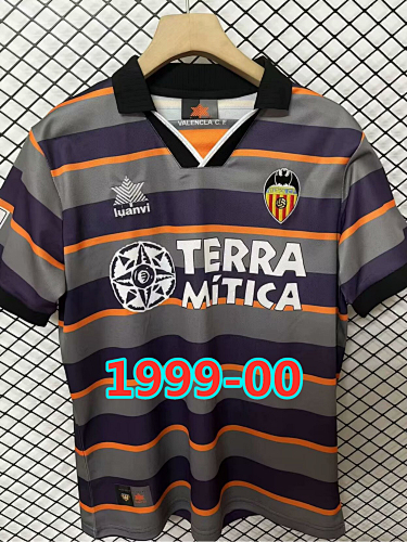 Valencia Away Retro Jersey S-2XL