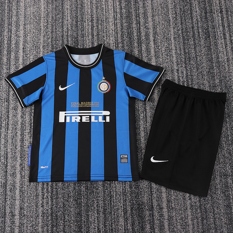 Inter Milan Home Retro Kids Jersey+shorts 16 -28