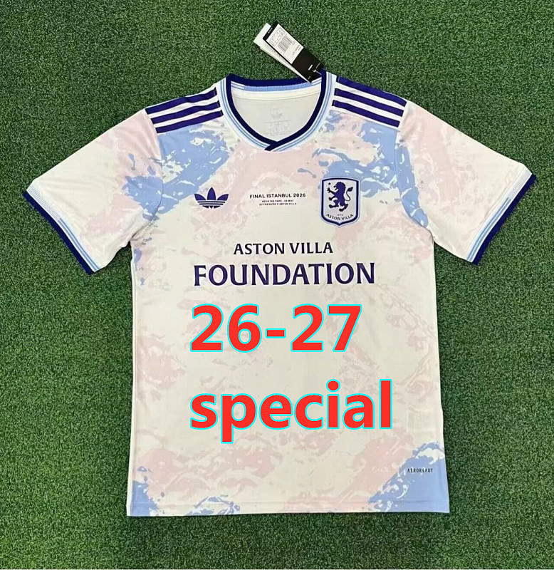 26-27 Aston Villa Special Fans Version Jersey S-4XL