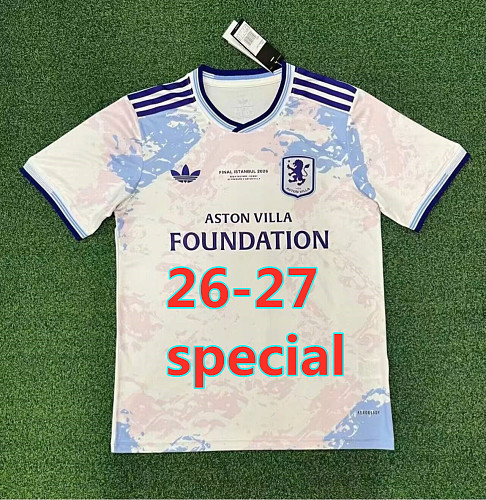 26-27 Aston Villa Special Fans Version Jersey S-4XL