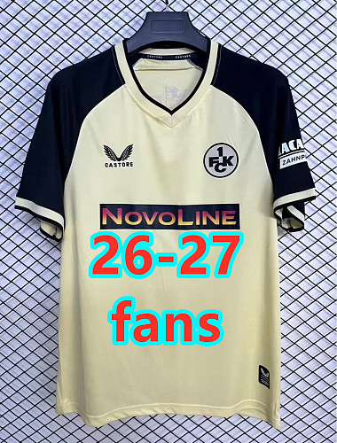 26-27 Kaiserslautern Third Fans Version Jersey S-4XL