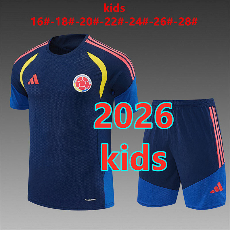 Colombia Kids Short Sleeve Tracksuit 16 -28