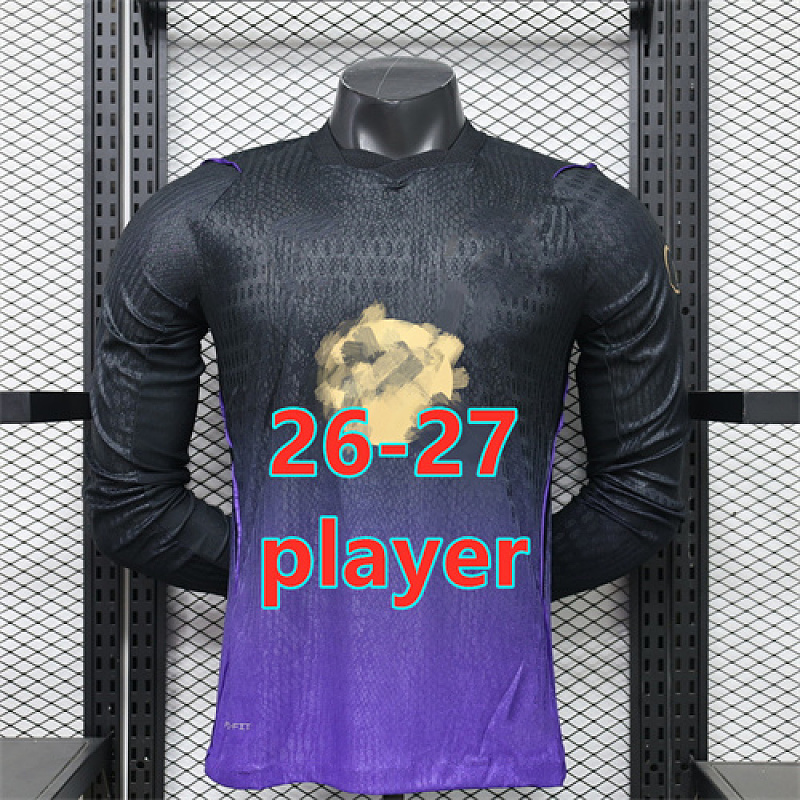 26-27 Barcelona Away Player Long Sleeve Jersey S-4XL