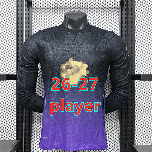 26-27 Barcelona Away Player Long Sleeve Jersey S-4XL