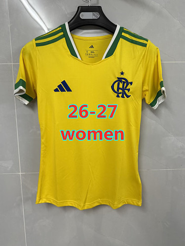 26-27 Flamengo Women Fans Version Jersey S-2XL
