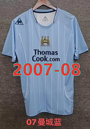 Manchester City Home Retro Jersey S-2XL