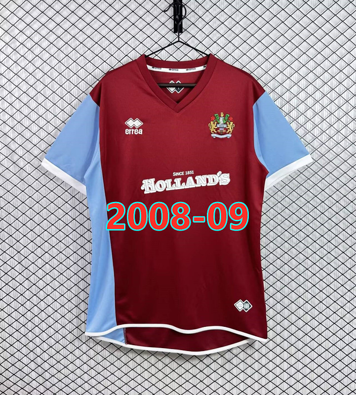 Burnley Home Retro Fans Version Jersey S-2XL