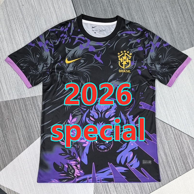 Brazil Special Fans Version Jersey S-2XL