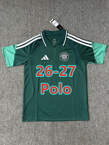 26-27 Celtic Polo Jersey S-3XL Polo