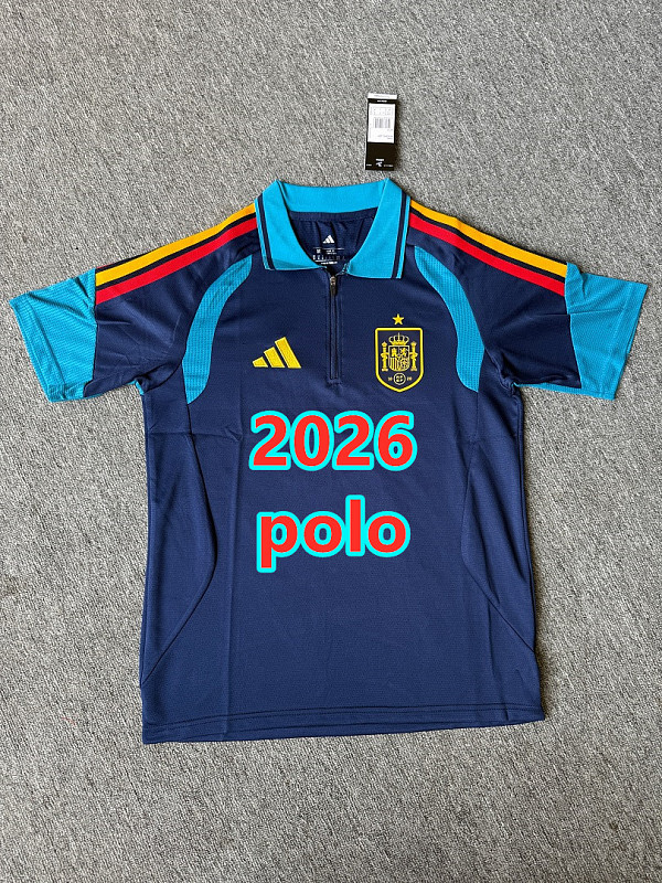 Spain Polo Jersey S-3XL Polo