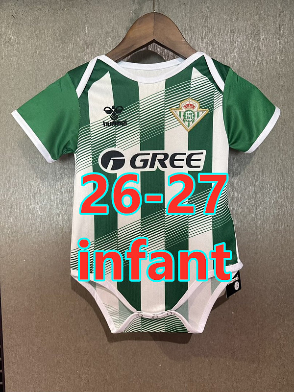 26-27 Real Betis Home Infant Jersey 9 -12 BB
