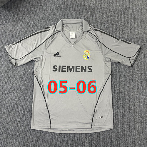 05-06 Real Madrid Third Retro Jersey S-2XL