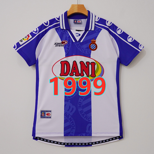 Espanyol Home Retro Fans Version Jersey S-2XL H001