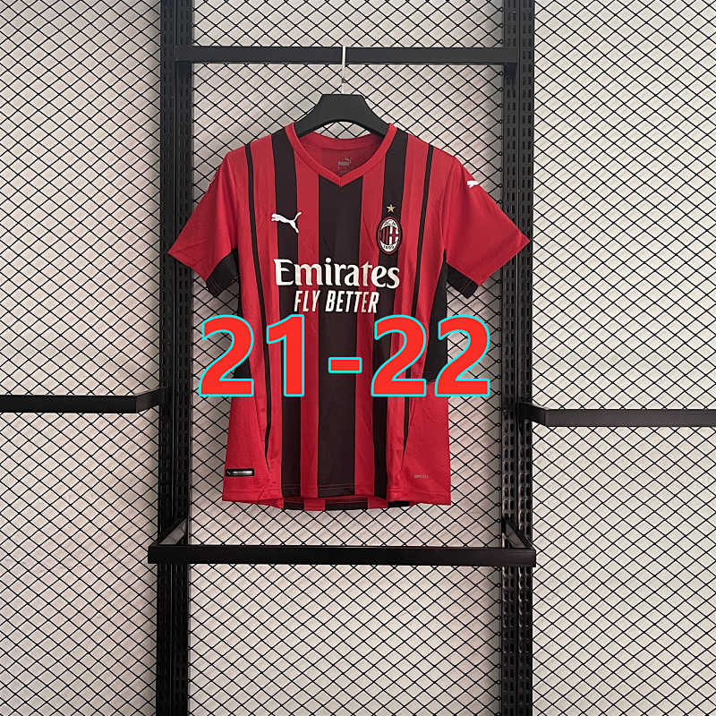 AC Milan Retro 21-22 Home Jersey S-2XL AC