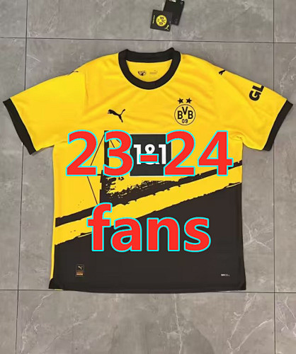 Dortmund Fans Version 23-24 Home Jersey S-2XL