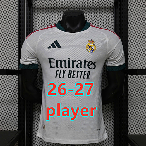 26-27 Real Madrid Home Player Version Jersey S-4XL