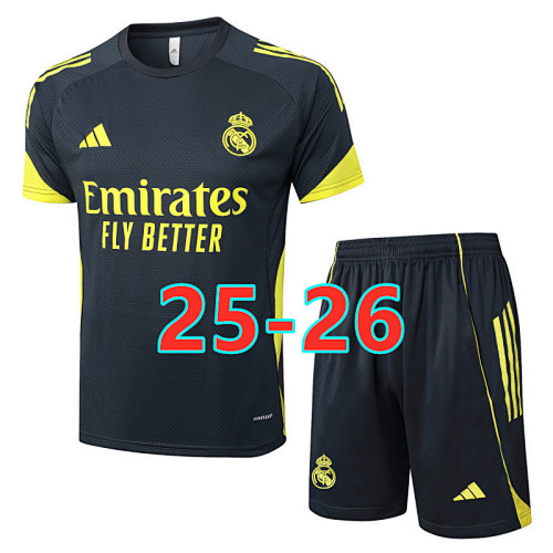 25-26 Real Madrid Short Sleeve Tracksuit S-2XL