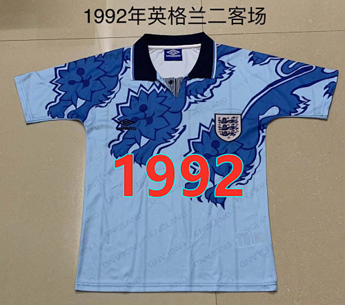 England Third Retro Jersey S-2XL
