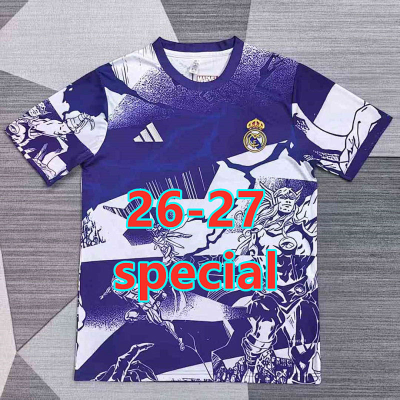 26-27 Real Madrid Special Fans Version Jersey S-2XL