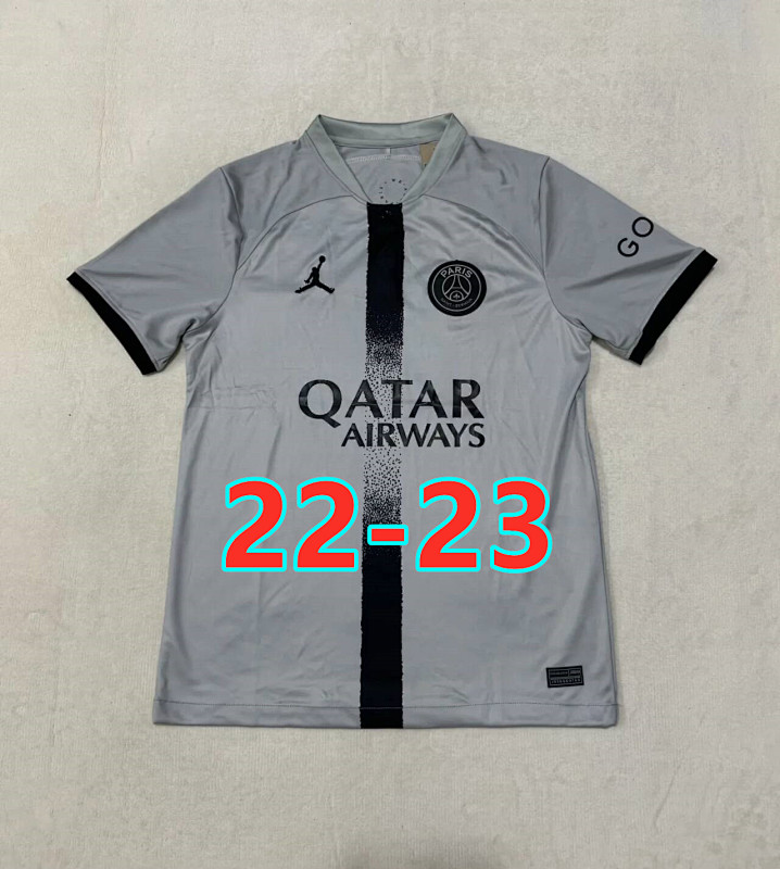 Balenciaga 22-23 Paris Psg Away Retro Fans Jersey S-2XL
