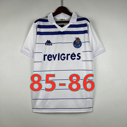 Porto Retro 85-86 TopThai Quality Away Jersey S-2XL