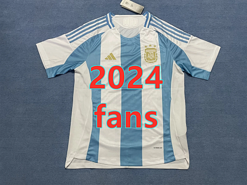 Argentina Home Fans Version Jersey S-4XL