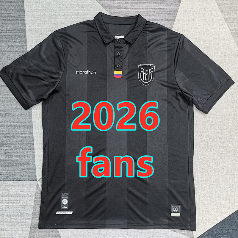 Ecuador Away Fans Version Jersey S-4XL