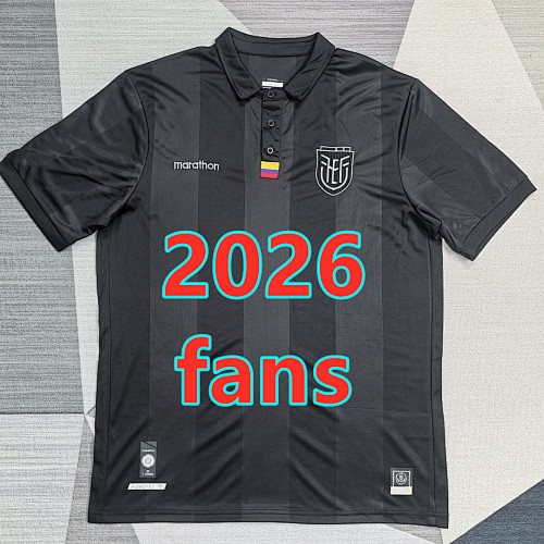 Ecuador Away Fans Version Jersey S-4XL