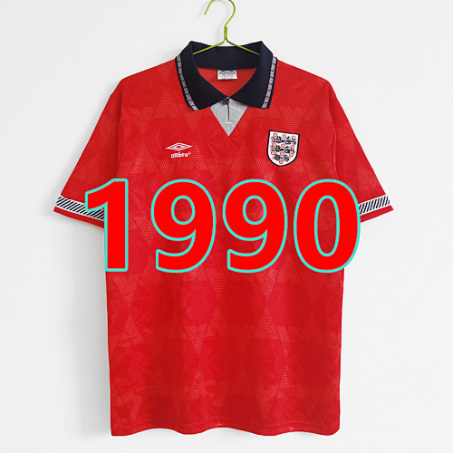 England Retro TopThai Quality Away Jersey S-2XL