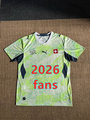 Switzerland Away Fans 16 Teams Jersey S-4XL 16