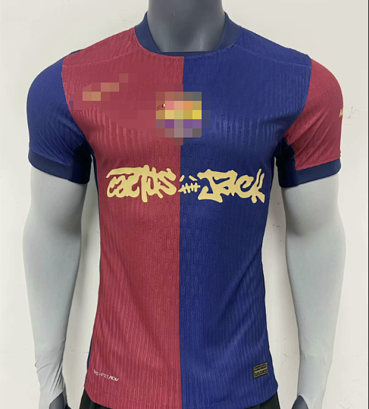 25-26 Barcelona X Travis Scott Limited Player Version Jersey S-4XL