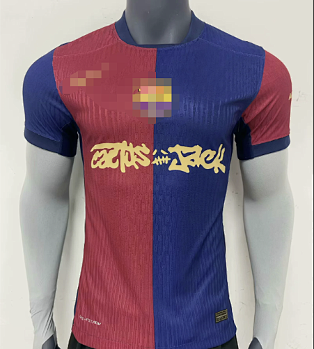 25-26 Barcelona X Travis Scott Limited Player Version Jersey S-4XL