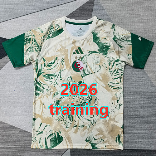 Algeria Training Fans Version Jersey S-4XL