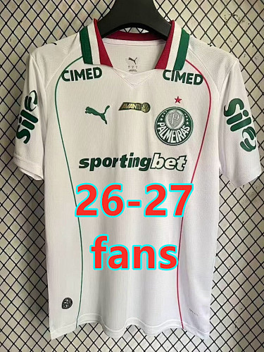 26-27 Palmeiras Away Fans Version Jersey S-4XL