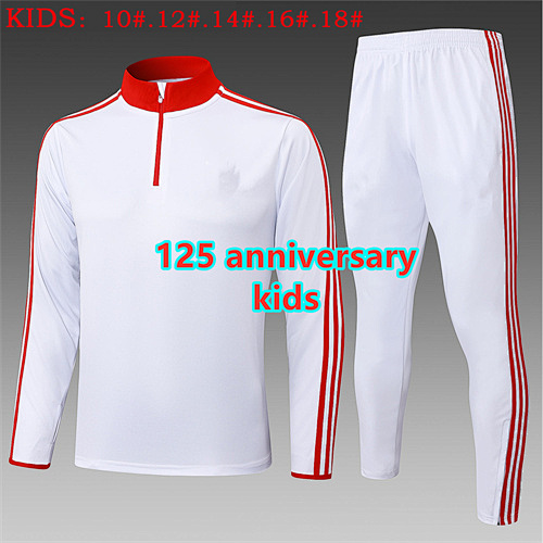 25-26 Bayern Anniversary Kids Long Tracksuit Kit 10- 18