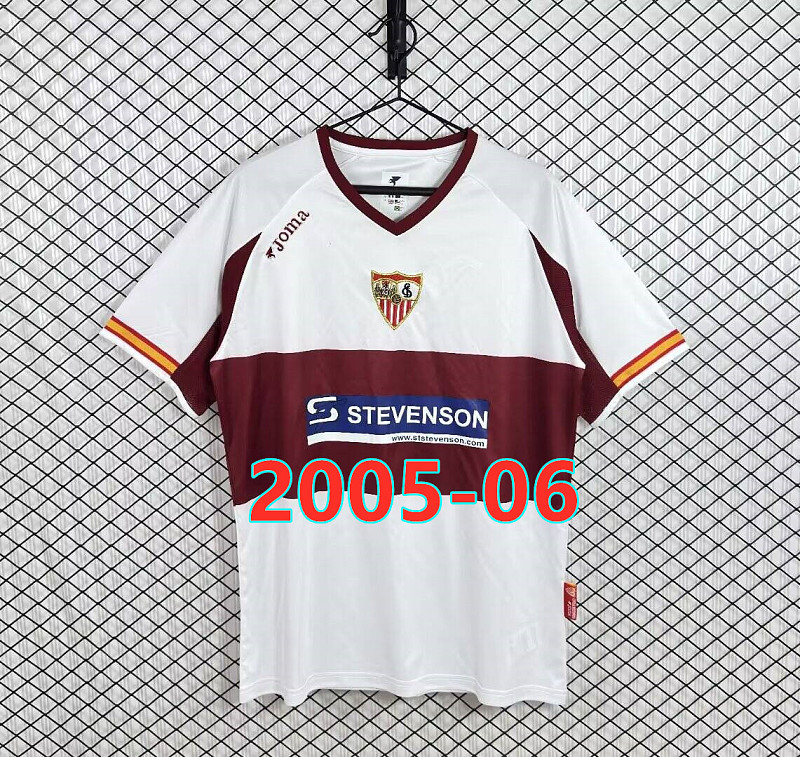 Sevilla Retro Fans Version Jersey S-2XL