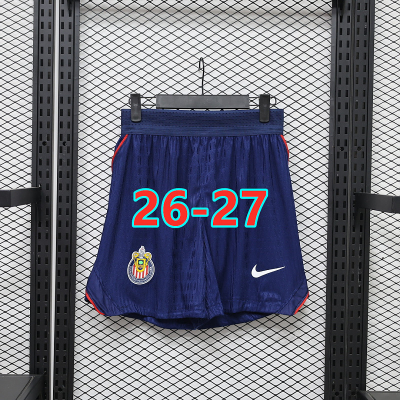 26-27 Chivas Away Player Version Shorts S-3XL