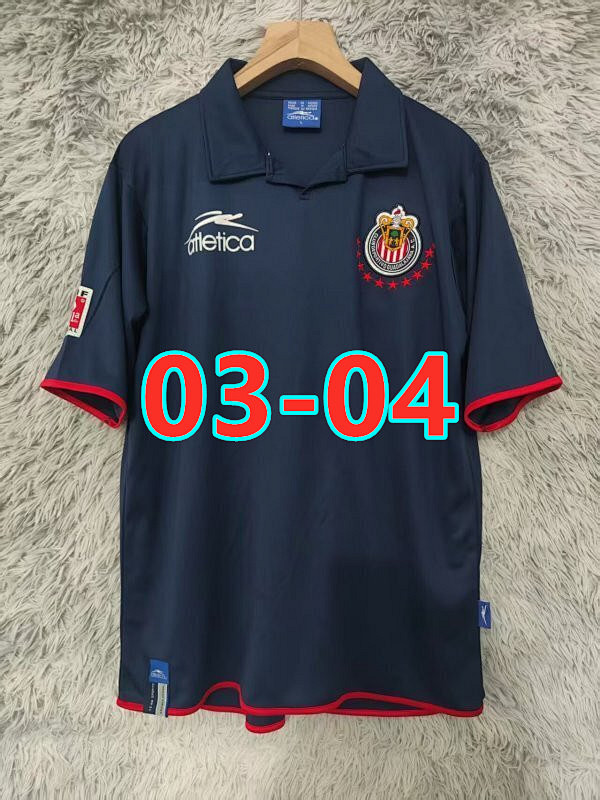 03-04 Chivas Away Retro Jersey S-2XL