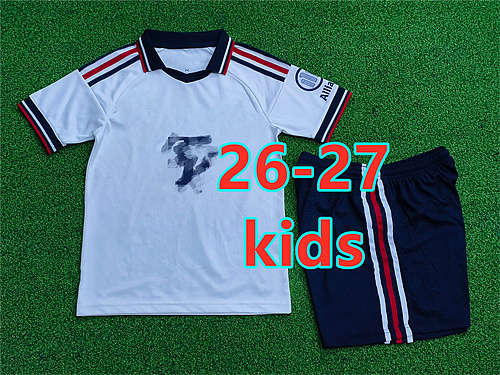 26-27 Bayern Away Player Kids Jersey+shorts Kit 16 -28