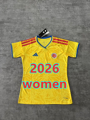 Colombia Home Women Jersey S-2XL
