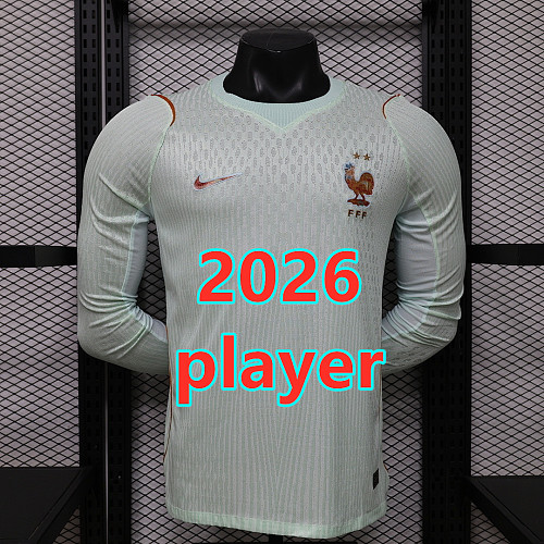 France Away Player Long 4 Teams Jersey S-3XL 4