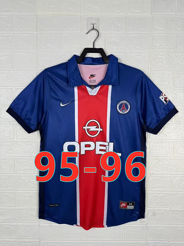 Balenciaga 95-96 Paris Psg Home Retro Jersey S-2XL Polo