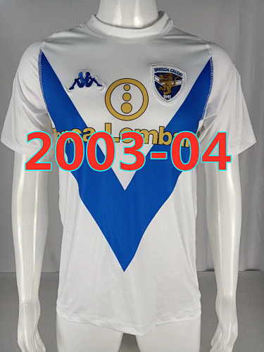 Brescia Calcio Retro Away Jersey S-2XL