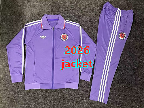 Scotland Long Zipper Jacket S-2XL