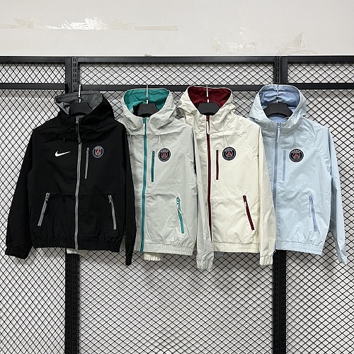 Balenciaga 26-27 Paris Psg Outdoor Jackets S-3XL